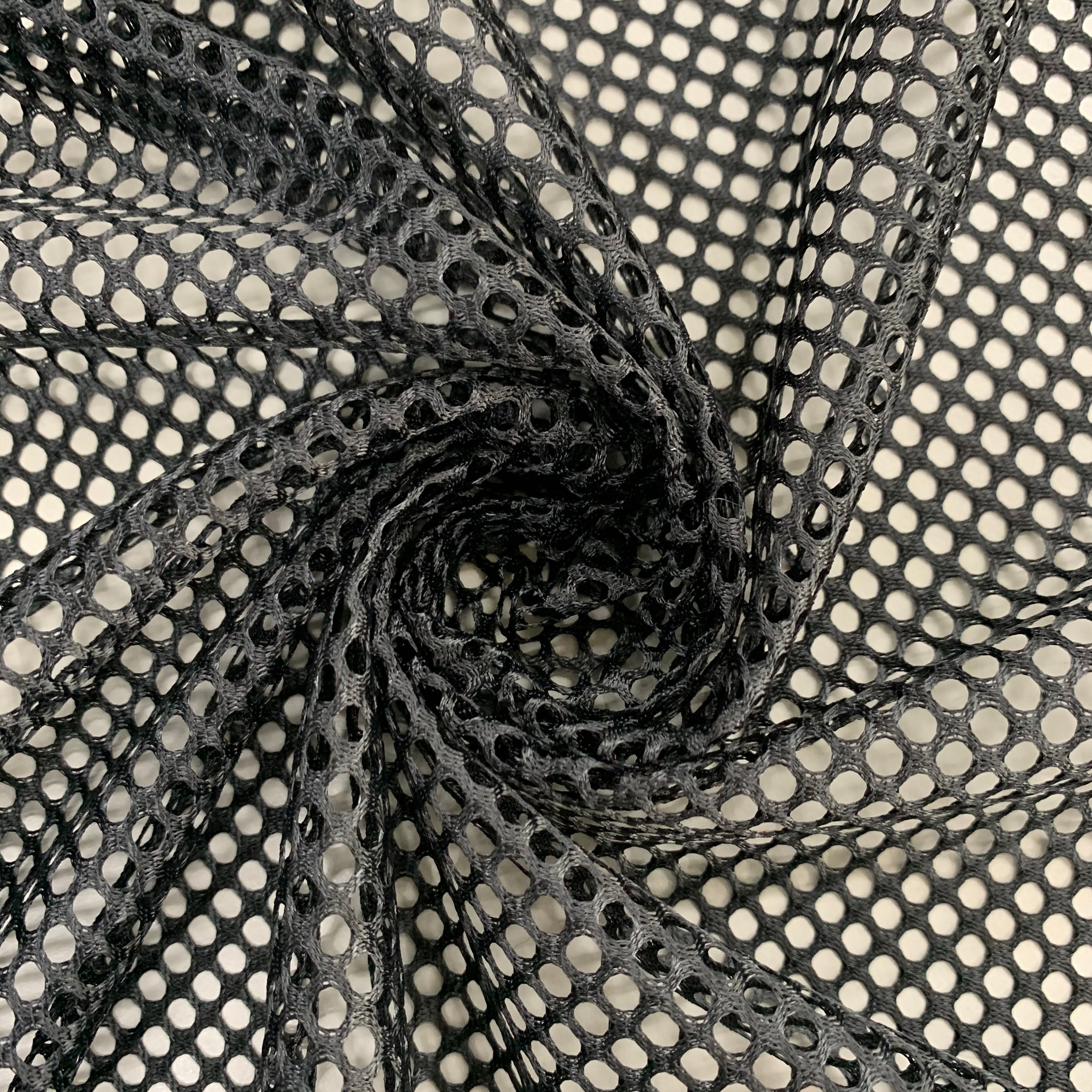 Mallory BLACK Polyester King Mesh Knit Fabric by the Yard Etsy