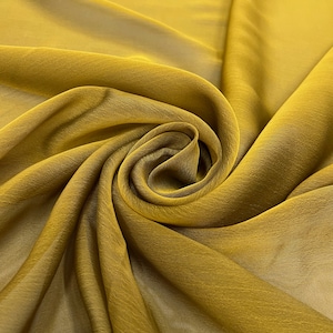 Green Gold Chiffon - Etsy