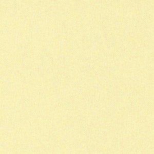 Ainsley PALE YELLOW Polyester Poplin Fabric by the Yard