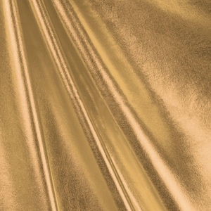 Finley GOLD 4-Way Stretch Metallic Foil Fabric by the Yard - 10013