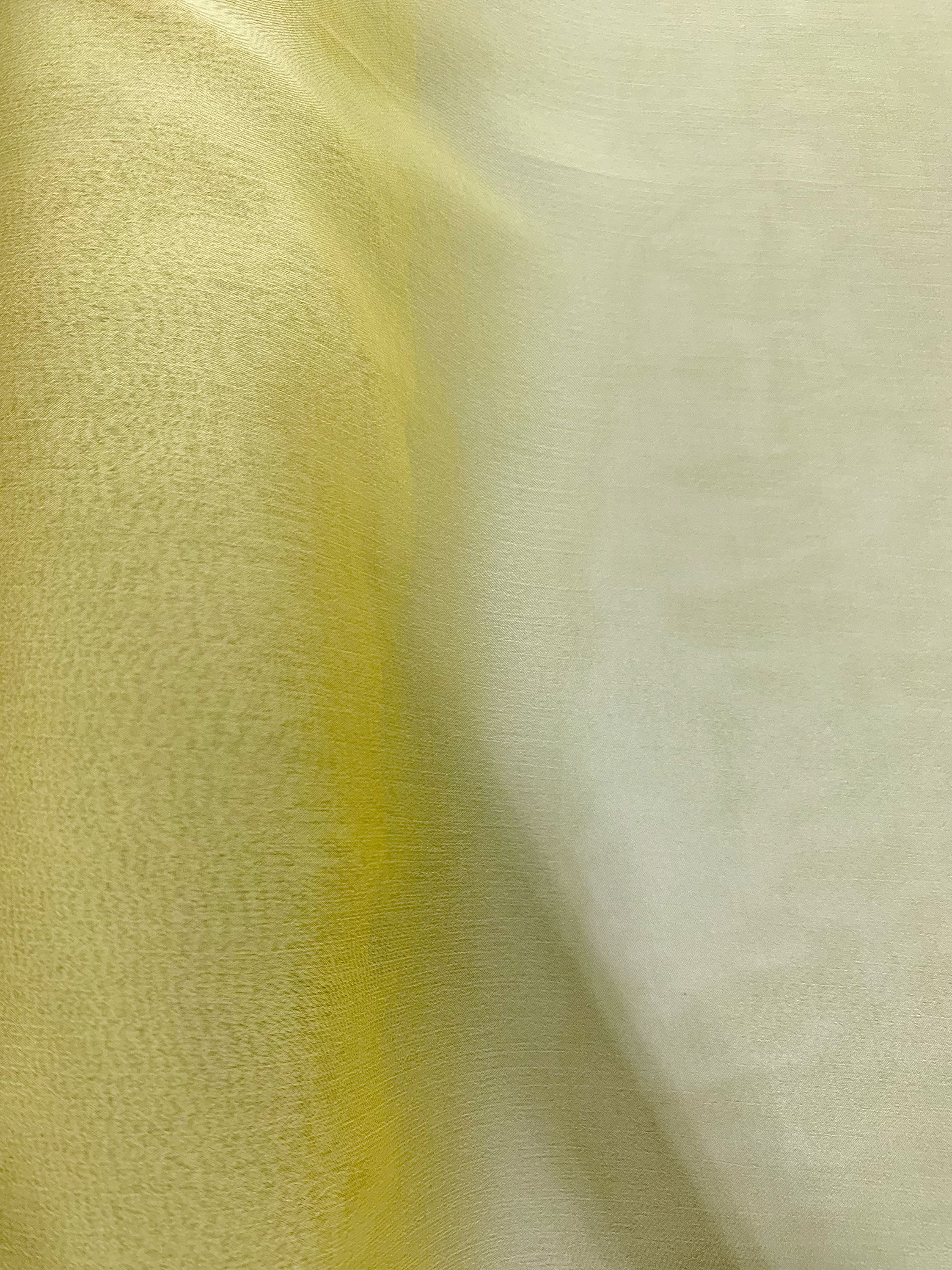 Lylet Color Jolene LIMELIGHT YELLOW Polyester Two-tone Chiffon Fabric by the Yard ...