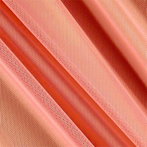 Katie LIGHT CORAL English Netting Fabric by the Yard - 10067