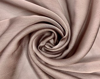 Jolene Mauve Black Two-Tone Chiffon Fabric by the Yard, 100% Polyester, 58–60" Wide, No Stretch - 10135