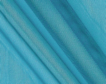 Katie TURQUOISE English Netting Fabric by the Yard - 10067