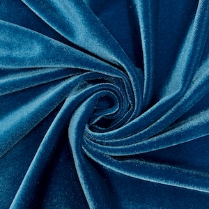 Royal Blue Stretch Velvet Fabric Sold by the Yard & Bolt Ideal for Sewing  Apparel, Dresses, Skirts, Costume and Craft -  Canada