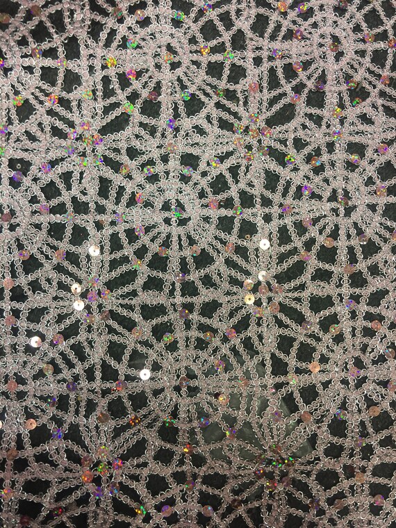 Open lace fabric discount
