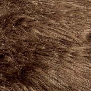 Eovea - Shaggy Faux Fur Fabric - One Yard - 60 X 36 Inches - DIY Craft  Supply, Hobby, Costume, Decoration,Vests,Rug,Pillow,Coats,Blanket