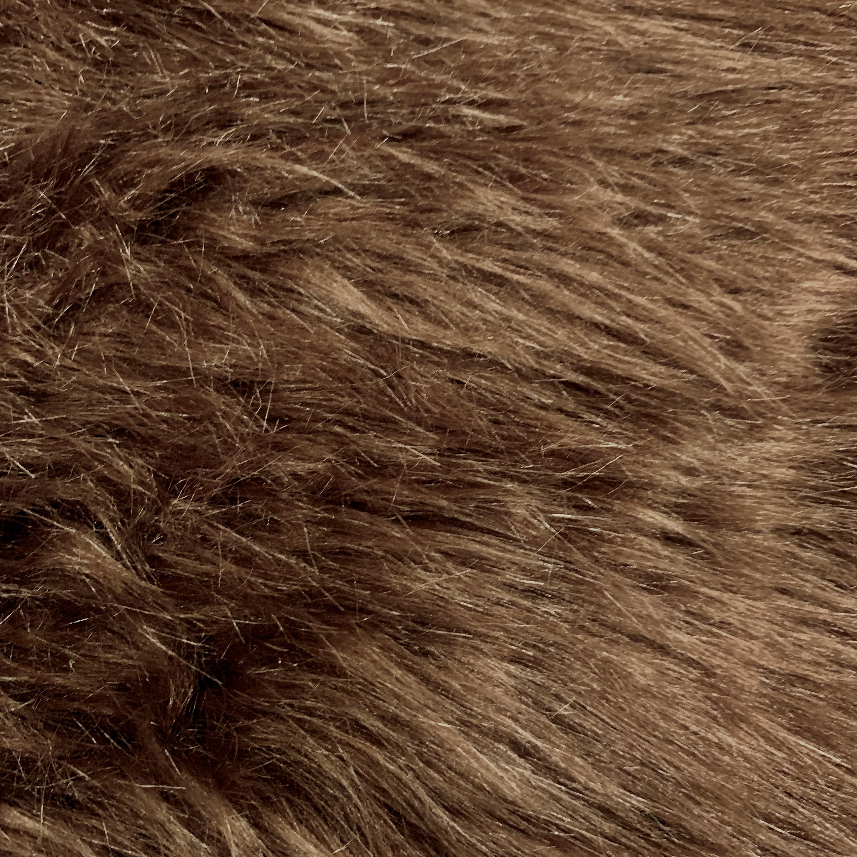Sasha BROWN 2 Inch Long Pile Soft Luxury Faux Fur Fabric Fursuit