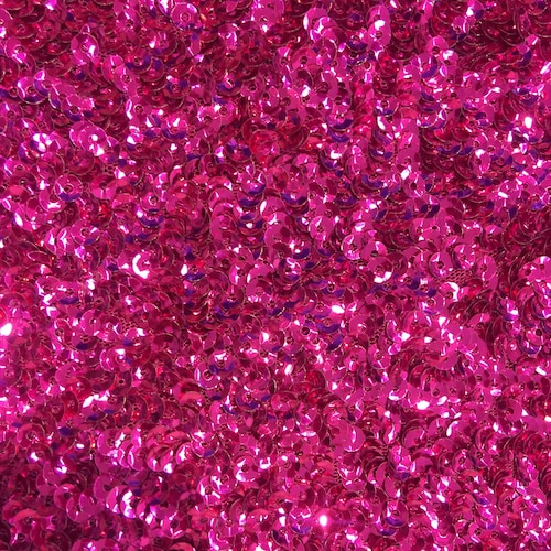 Bianca HOT PINK Allover Sequins on Mesh Fabric by the Yard - Etsy