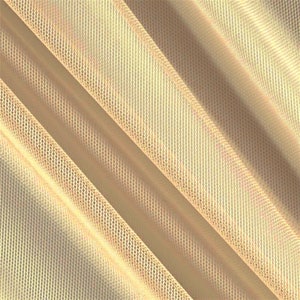Katie MUSTARD GOLD English Netting Fabric by the Yard - 10067
