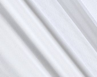 Katie WHITE English Netting Fabric by the Yard - 10067