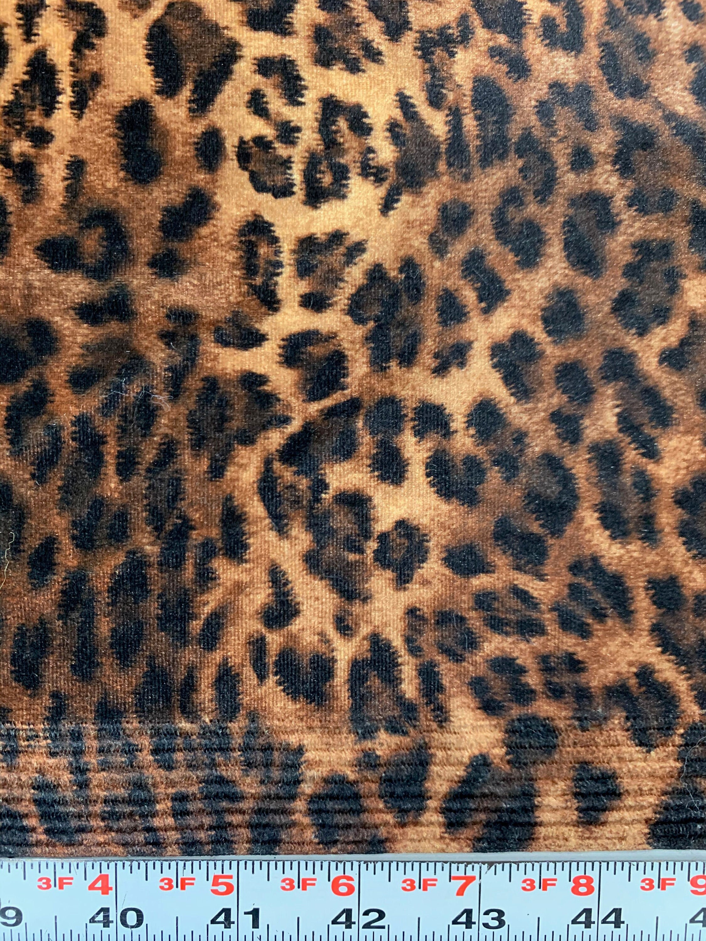 Leopard Print Upholstery Fabric - Etsy