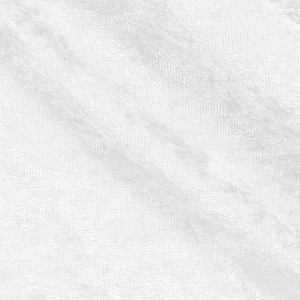 Mya WHITE Nicht-Falten-Mechanischer Stretch-Polyester Panne Samt Stoff lose Ware - 10015