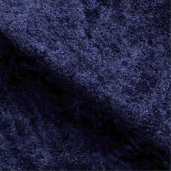 Mya NAVY BLUE Nicht-Falten-Mechanischer Stretch Polyester Panne