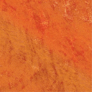 Mya ORANGE Non-Wrinkle Mechanical Stretch Polyester Panne Velvet Fabric by the Yard - 10015