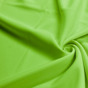 OLIVE GREEN Neoprene Scuba Knit Fabric Polyester Spandex (58 in.) Sold By  The Yard