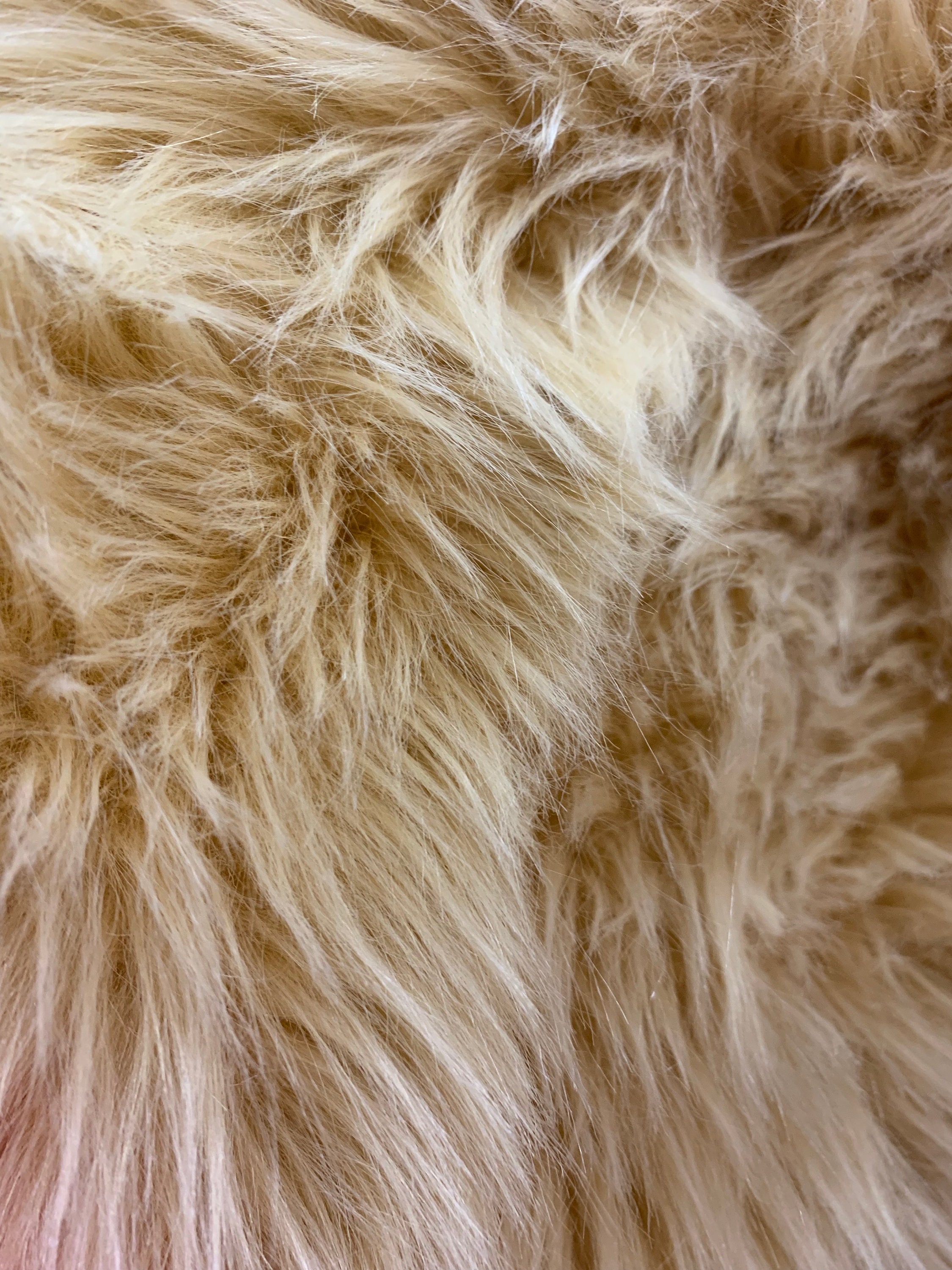 Sasha BEIGE 2 Inch Long Pile Soft Luxury Faux Fur Fabric - Etsy