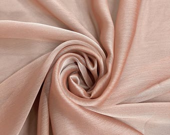 Jolene OLD ROSE Polyester Two-Tone Chiffon Fabric by the Yard - 10135