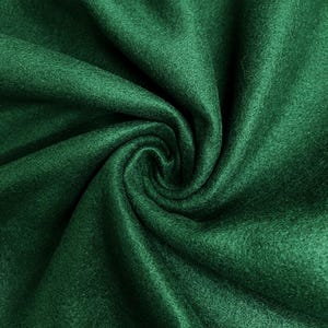 Abby DARK HUNTER GREEN 72" Acrylic Felt Fabric by the Yard - 10030