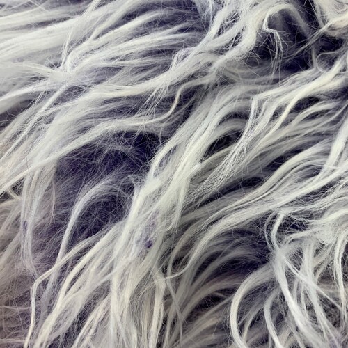 Bethany PURPLE Frost 2 Inch Mongolian Long Pile Soft Faux Fur - Etsy