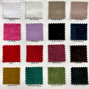 Contessa Plush Non-Stretch Velvet Fabric for Apparel, Costumes, Curtains, Chair/Throw Pillow Cover, Crafts