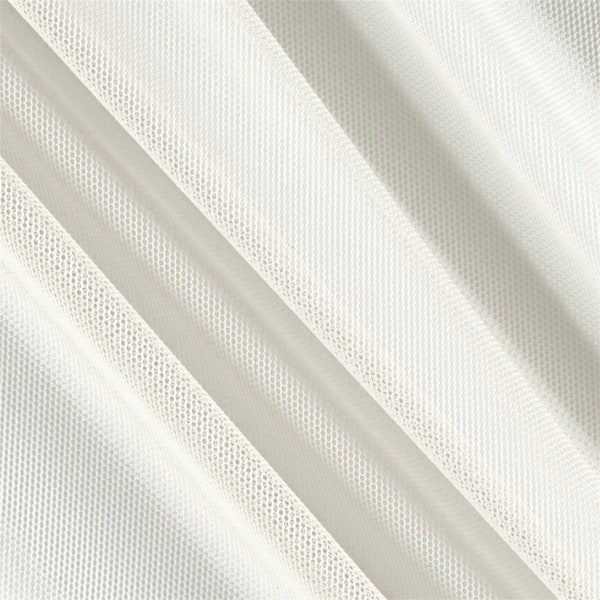 Katie IVORY English Netting Fabric by the Yard - 10067