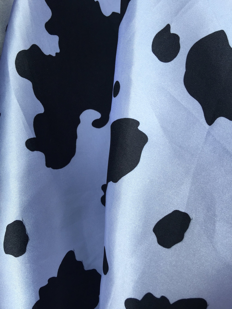 black & white cow print pony hair women's slides