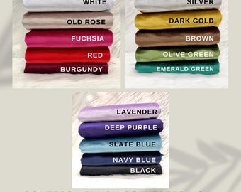 Contessa Plush Non-Stretch Velvet Fabric for Apparel, Costumes, Curtains, Chair/Throw Pillow Cover, Crafts