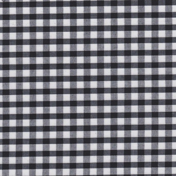57/"//59/" SOLD BTY CHECKERED GINGHAM POLY COTTON PRINTED FABRIC Hunter Green