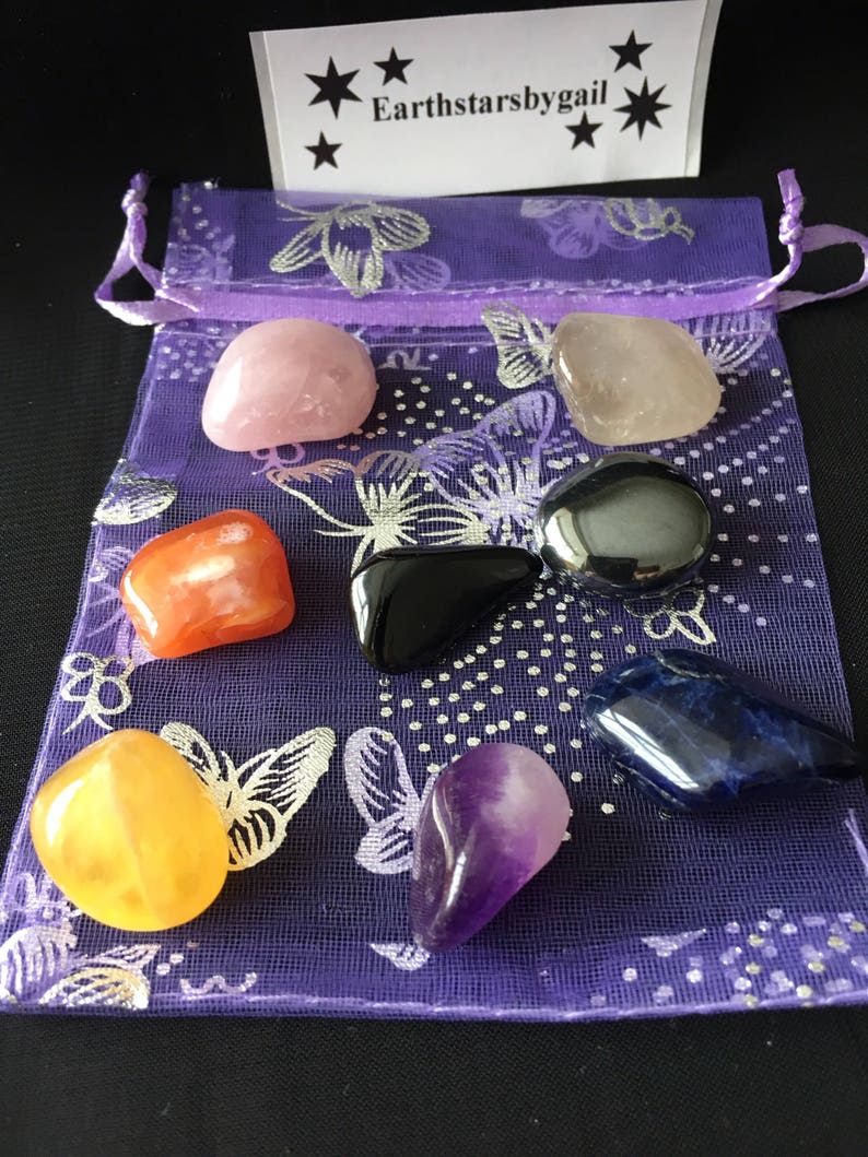 PET CRYSTALS Beloved Pets Set of Healing Crystals. not Those Depicted