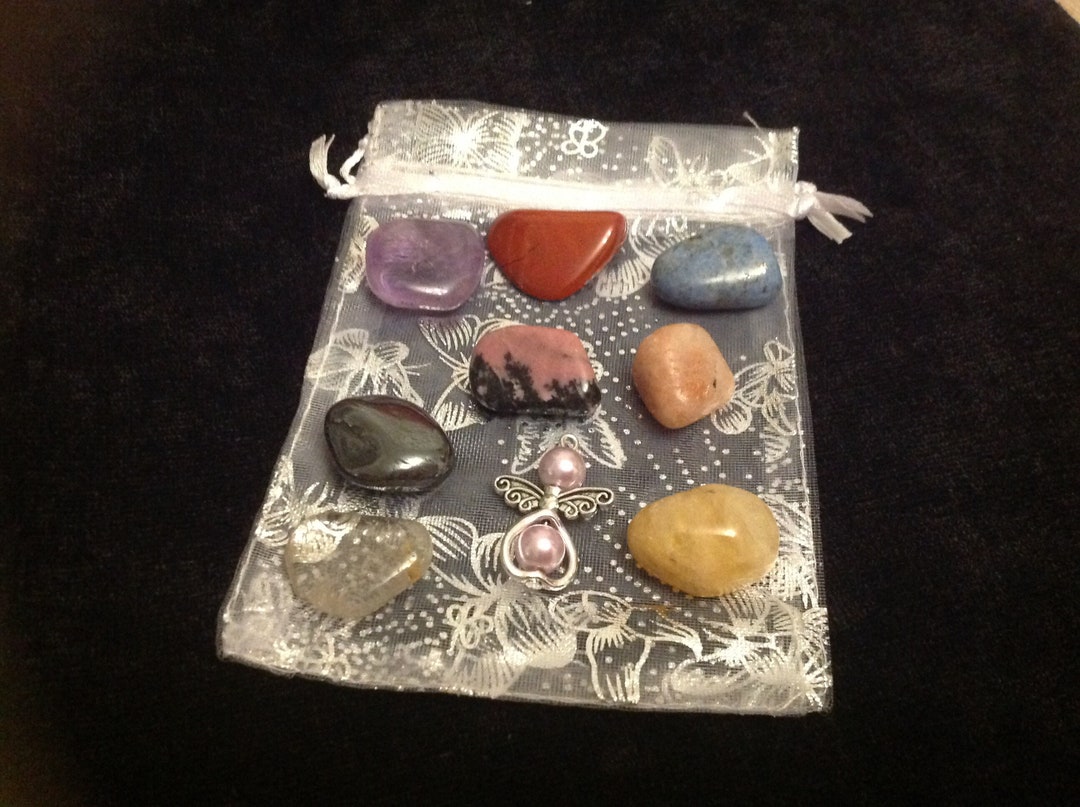 Multiple Sclerosis Healing Crystal Set, 7 NEW Configuration of Crystals