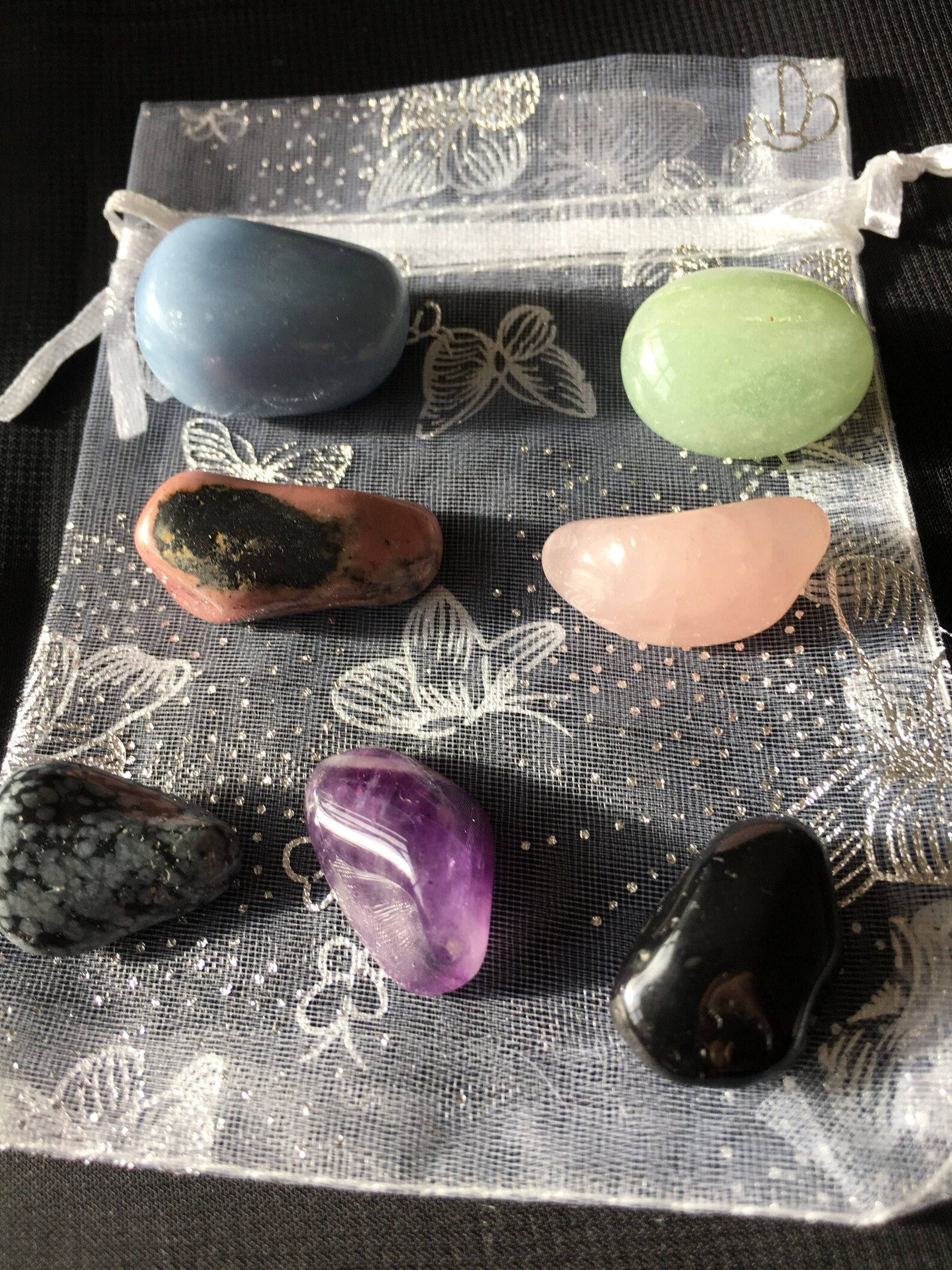 GRIEF Crystal Healing Stones for Support at the Time of Etsy