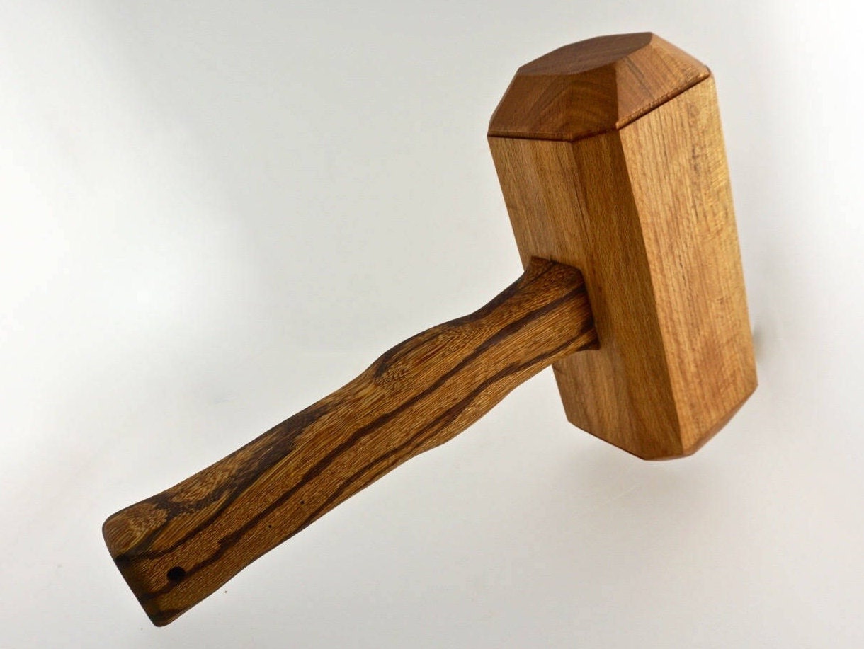 Thor's Hammer Mjolnir Mallet Customizable Woodworking Etsy
