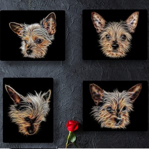 Chorkie Metal Wall Plaque,  Perfect Chorkie Owner or Dog Lover Gift.