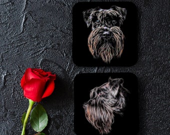 schnauzer coasters