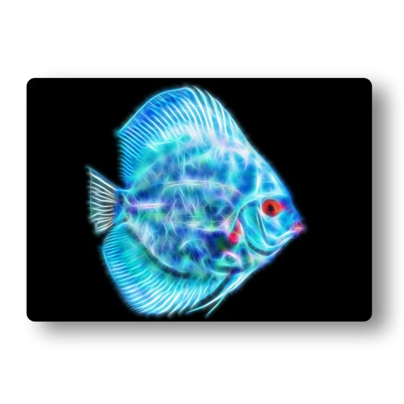 Furuta Kaiyodo Choco egg animal figure Collection Blue Discus fish