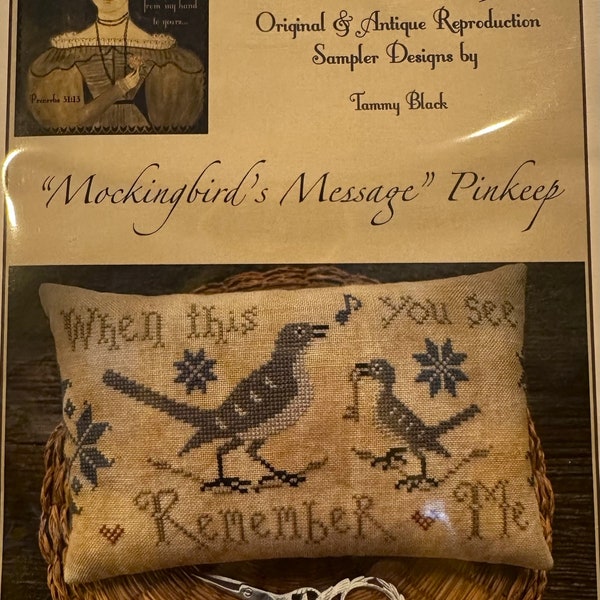 Mockingbird's Message Pinkeep by Scattered Seed Samplers