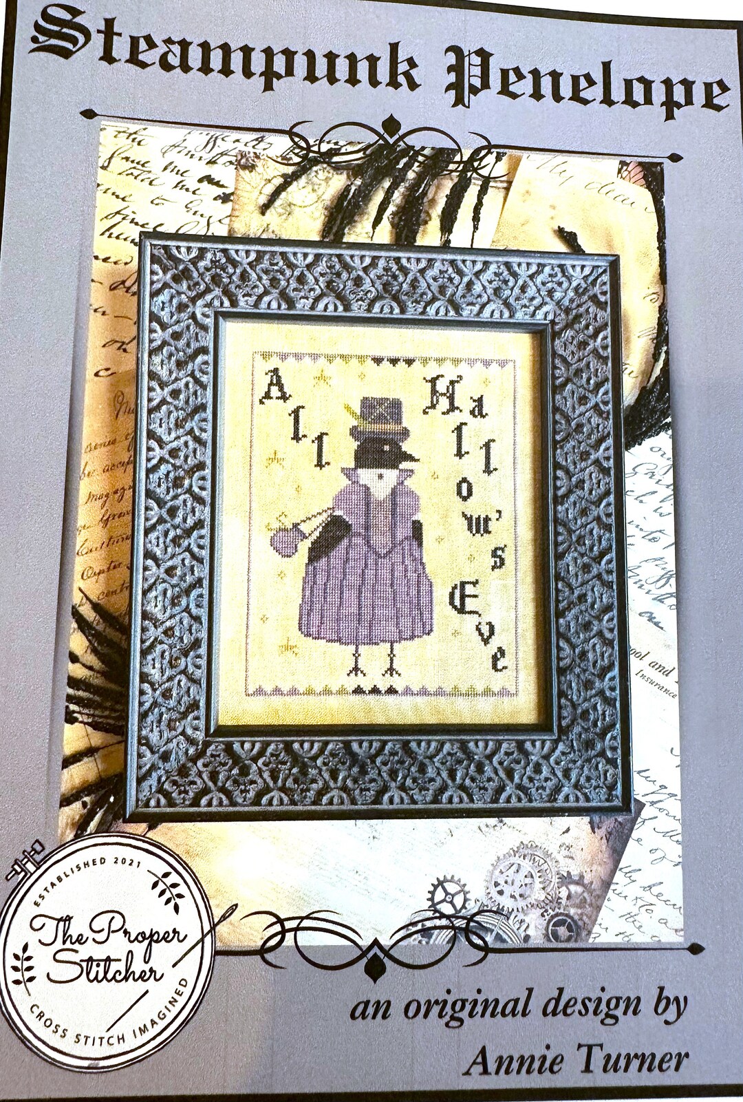 Steampunk Penelope by the Proper Stitcher Etsy