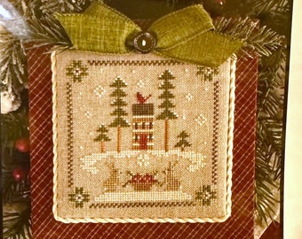 Log Cabin Bunnies by Little House Needleworks