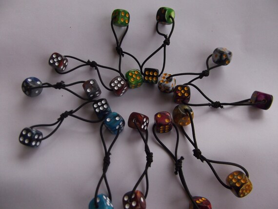 Dice Swirled Colors Hair Tie Bobble 12mm Etsy