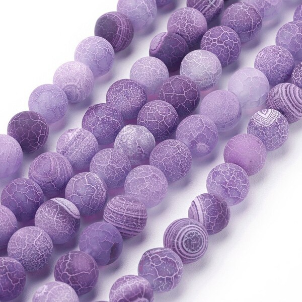 Purple Beads Etsy