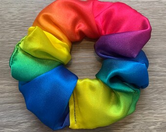 Pride /& Rainbow Scrunchies Pride Scrunchie LGBTQ Pride Scrunchie