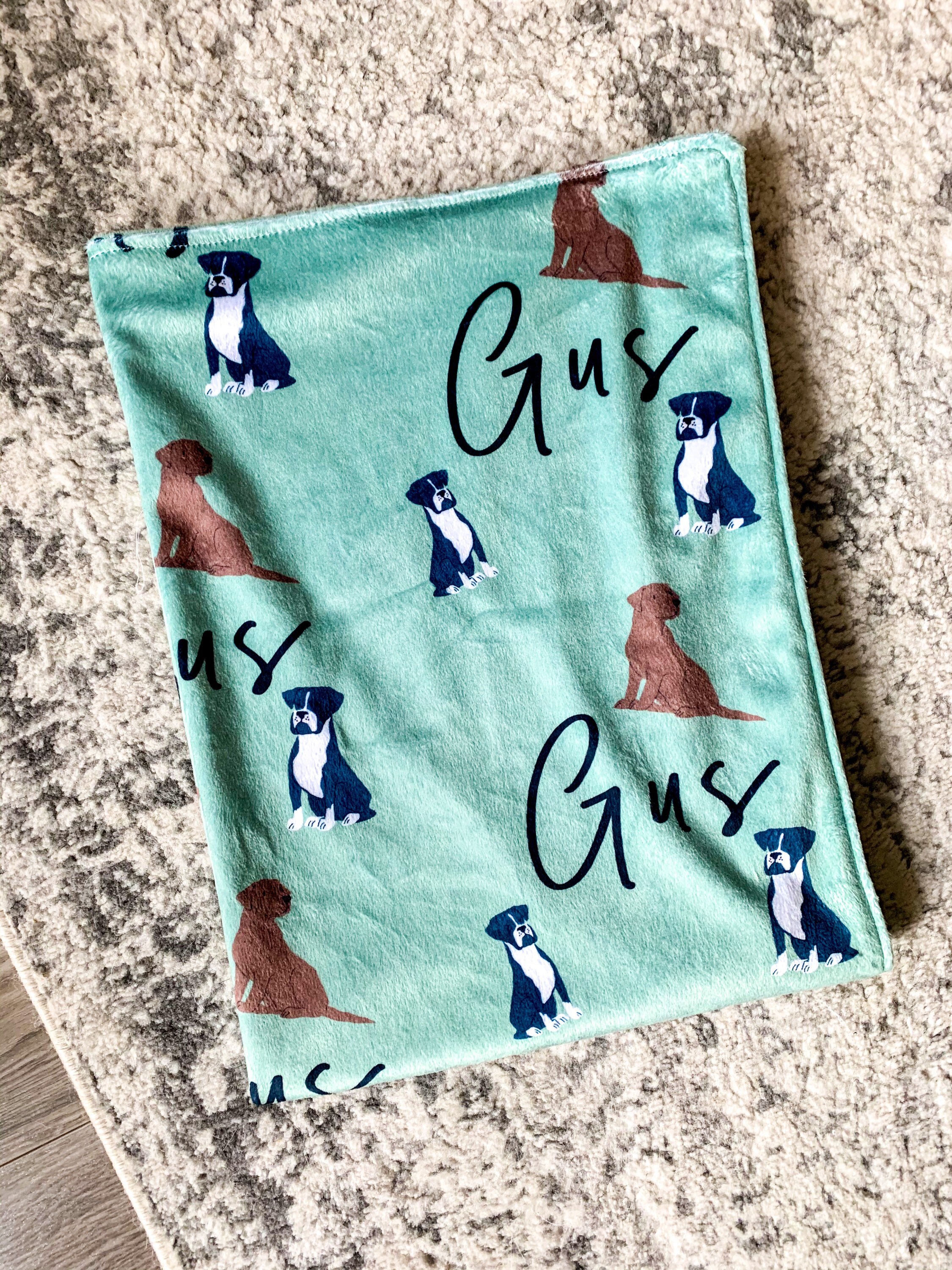 Personalized Baby Blanket // Dog Baby Blanket // Baby Etsy Canada