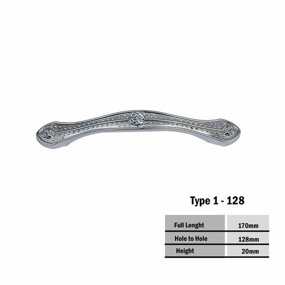 Uk Decorative Pull Handles Kitchen Cabinet Door Handles Cupboard Drawer Bedroom Furniture