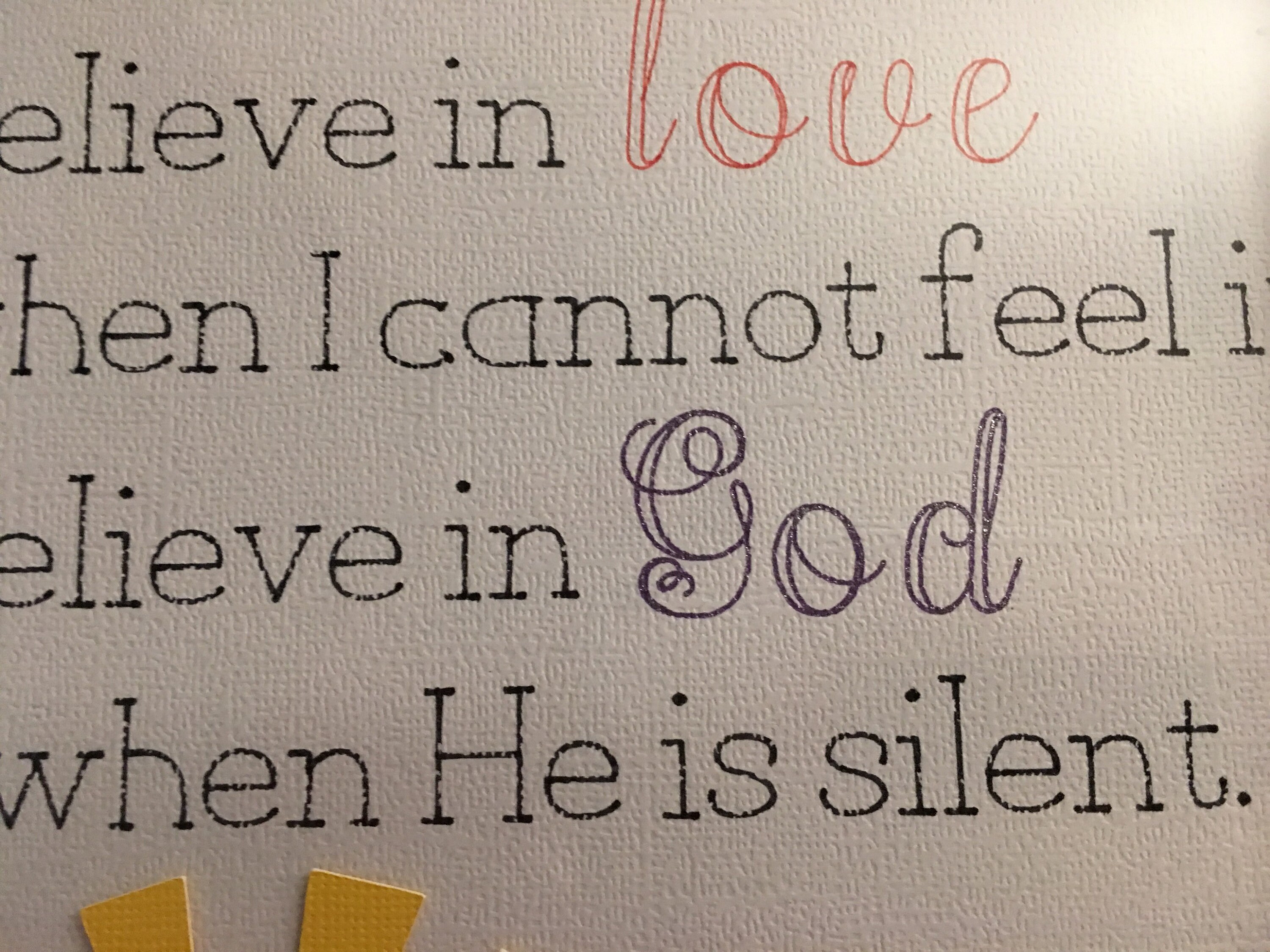 Ik geloof in de zon Auchuwitz citaat ingelijst 8 x 10 Etsy