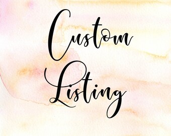 custom listing