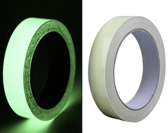 3mtr 15mm Luminous Tape INTENSE Glow In The Dark Safety Sticker Party Emergency