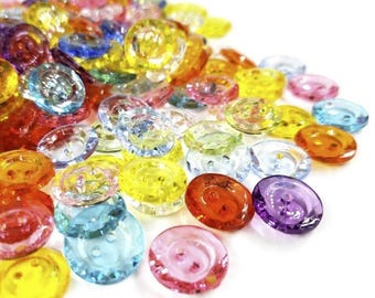 Bouton 1000 Pièces 15mm Boutons En Plastique Bouton De Couture Boutons