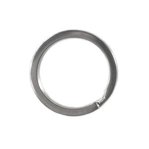 100 Stück 25 mm 30 mm 32 mm 35 mm Flache Metallschlüsselringhalter Split Ringe Keyring