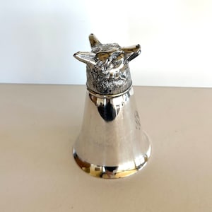 Fox Stirrup Cup, Monogrammed CRL
